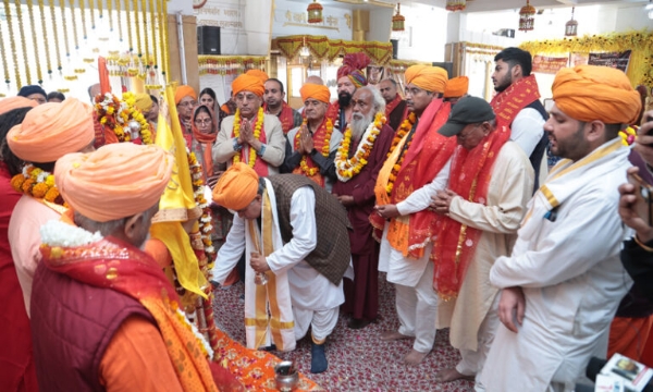 Chhari Mubarak Yatra taken to Purmandal shrines
