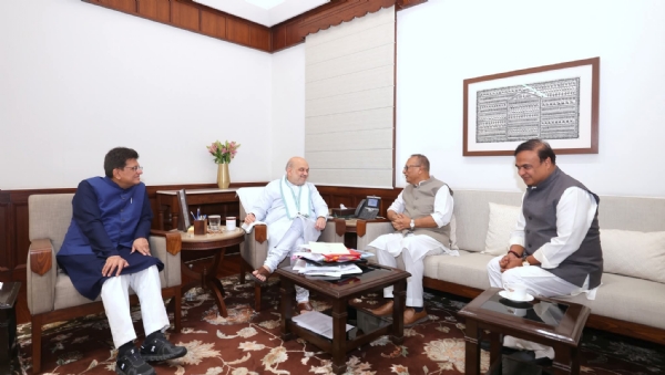 Pradyut Bordoloi Meeting Amit Shah After Joining BJP.