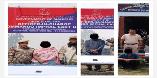 Three Arrested in Manipur, Opium and Mobile Phones Seized