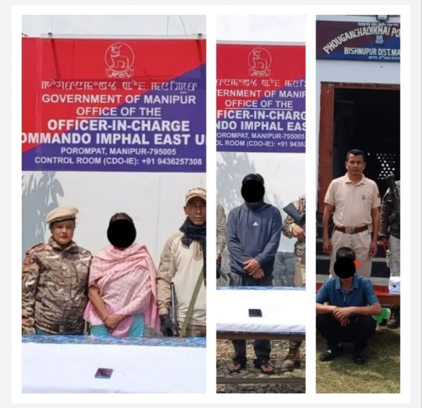 The image shared by Manipur police