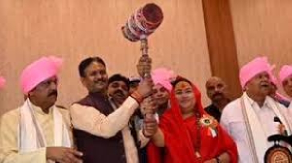 Organizing a beautiful Hammer procession every year on the eve of Holika Dahan Organizing a beautiful Hammer procession every year on the eve of Holika Dahan