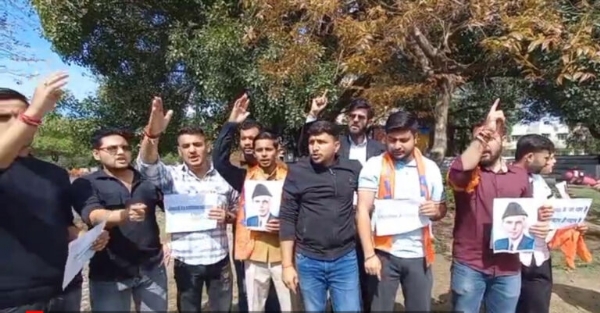 ABVP Protests Over Inclusion Of Chapter On Jinnah In Jammu University’s Political Science Syllabus