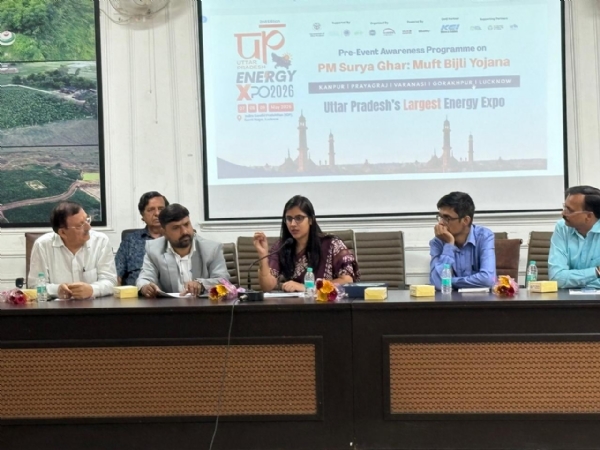 Pre-event awareness programme for the Uttar Pradesh Energy Expo (UPEX) 2026 organised on Friday