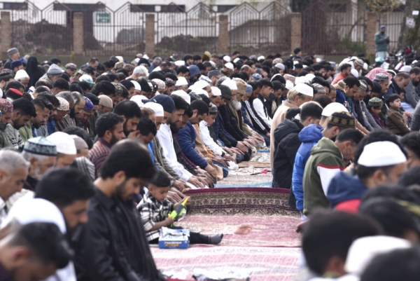 Eid Celebrations Underway Across Kashmir, Jama Masjid Remains Off-Limits For Prayers