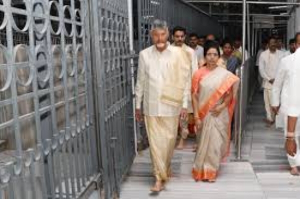 AP CM Chandrababu Naidu Calls for Developing TTD Temples into Advanced Spiritual Centres AP CM Chandrababu Naidu Calls for Developing TTD Temples into Advanced Spiritual Centres