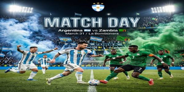 Argentina Schedules Zambia Friendly at La Bombonera Ahead of World Cup 2026