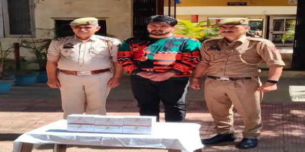 Drug peddler arrested, psychotropic capsules recovered