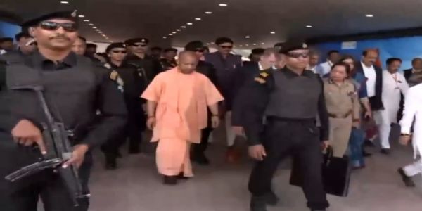 UP CM visits Noida International Airport, reviews prep & security; ahead of inaugural event on March 28