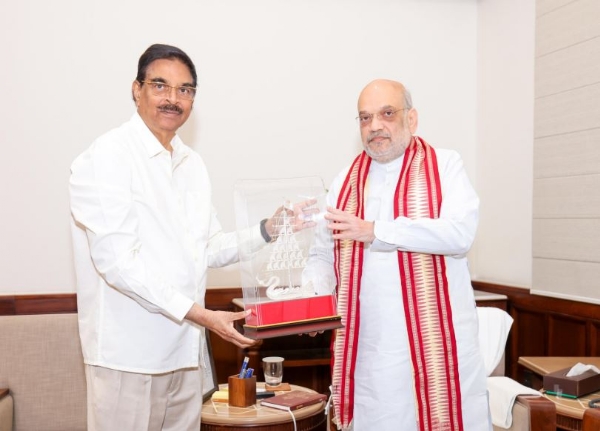 Governor Meets Union Home Minister Governor Meets Union Home Minister