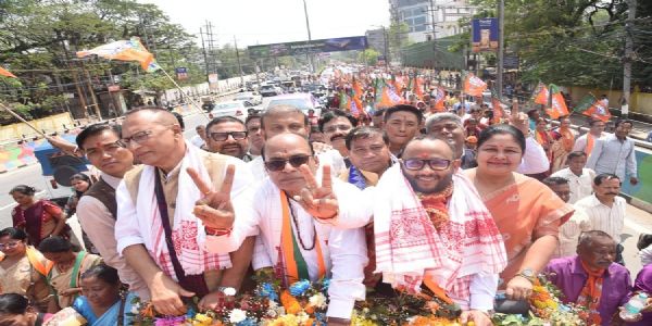 BJP Candidates File Nominations Amid Massive Public Support; CM Resumes Jan Ashirwad Yatra