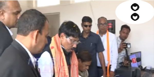Minister Atul Bora Files Nomination in Presence of CM Sarma