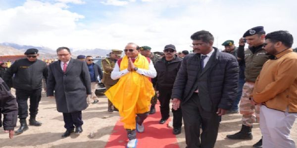 LG VK Saxena Launches Indus River Green Corridor Eco-Restoration Plantation At Spituk Pharka On International Day Of Forests