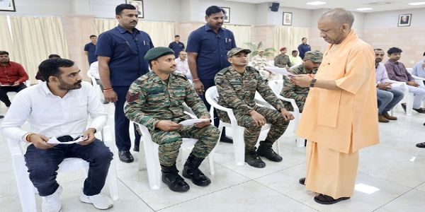 UP CM promises Army jawans of govt commitment to ensure security and dignity of their families while they serve nation