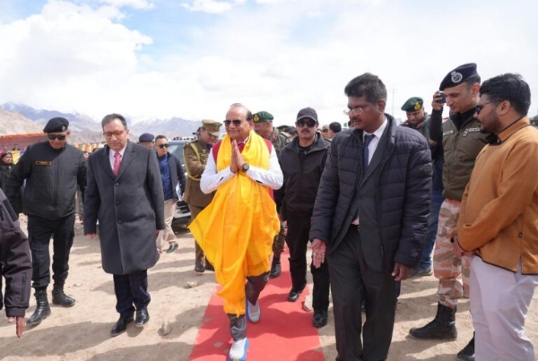 LG VK Saxena Launches Indus River Green Corridor Eco-Restoration Plantation At Spituk Pharka On International Day Of Forests