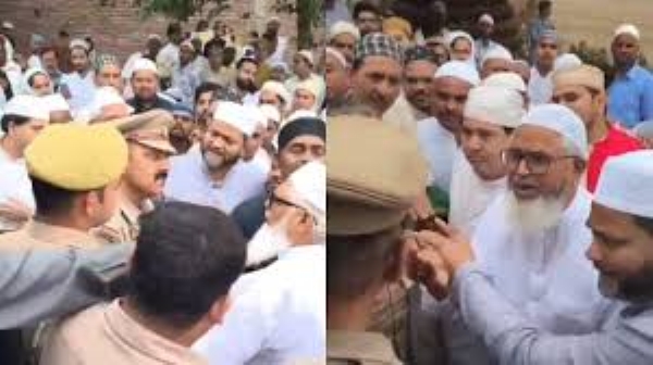 Inspector Lalit Bhati and Sub-Divisional Magistrate Neeraj Kumar Dwivedi intervened Inspector Lalit Bhati and Sub-Divisional Magistrate Neeraj Kumar Dwivedi intervened