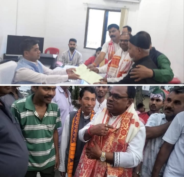Image of the Barpeta Congress Candidate, who Facing Possible Nomination Rejection Over Signature Discrepancy