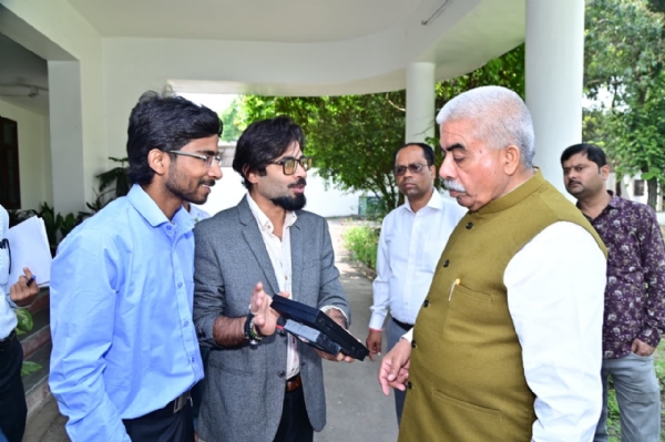 Dev Manthan met with MSME Minister Rakesh Sachan