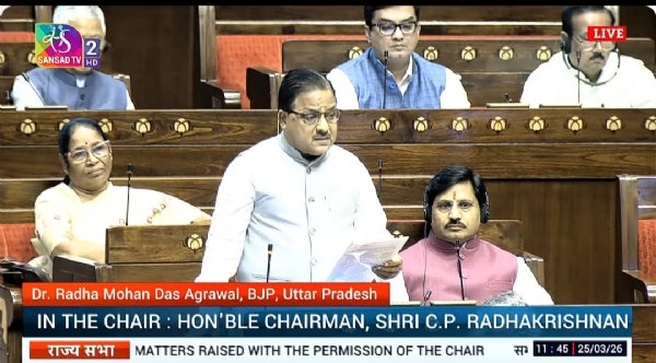 BJP member Dr Radha Mohan Das Agrawal