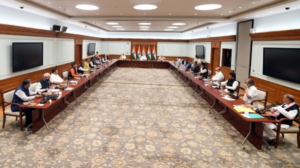 Centre Convenes All-Party Meeting on West Asia Conflict