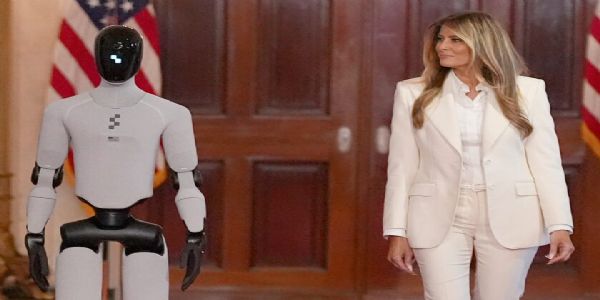 Melania Trump Shares White House Stage with Pioneering Humanoid Robot at Global Tech Summit