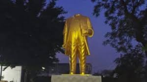 Man held after reward offered over Ambedkar statue vandalism
