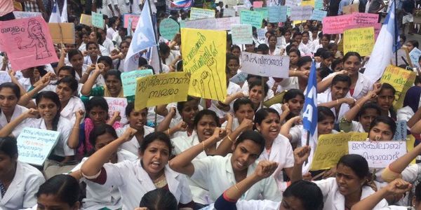 Private hospital nurses in Kerala to resume strike from today as wage talks collapse