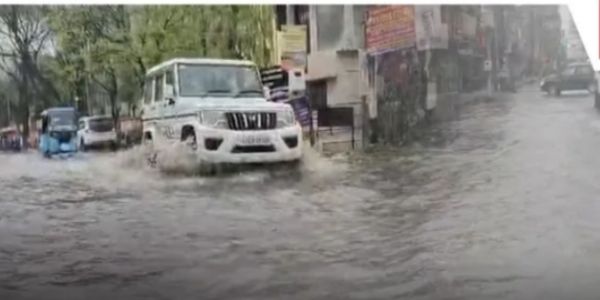 Heavy Rain Submerges Large Parts of Guwahati