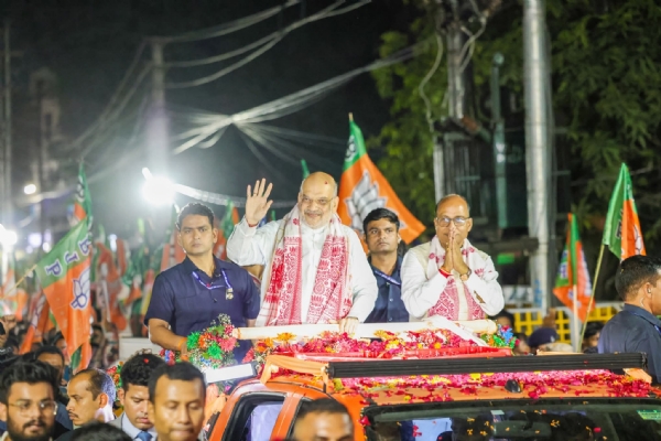 Union Home minister Amit Shah in Assam.