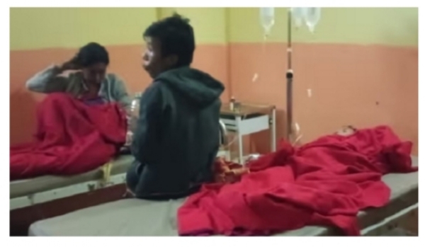 Image of the Ill Hospitalized Persons, who Consumed Wild Mushrooms in Tinsukia.