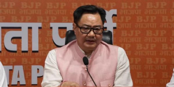 FCRA Bill Targets Misuse of Funds in Illegal Activities: Kiren Rijiju