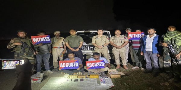 Major Drug Bust in Cachar: Heroin Worth ₹7 Crore Seized, Two Held