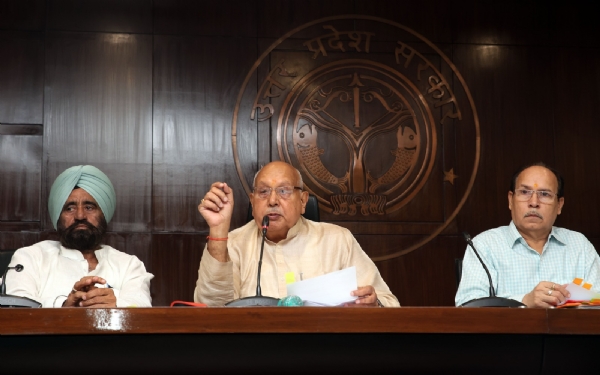 Agriculture Minister Surya Pratap Shahi, in a press conference held at the Media Center in Lok Bhavan on Tuesday