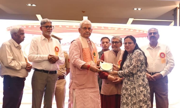 LG Attended Mahavir Janma Kalyanak- Celebration Of Birth Of Lord Mahavira