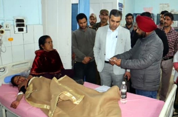 DC inspects patient care scenario at CHC Batote