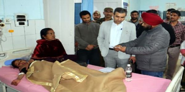 DC inspects patient care scenario at CHC Batote