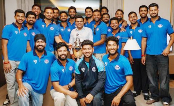ICC Chairman Jay Shah Meets J&K Players After Historic Ranji Trophy Triumph