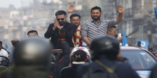 Rastriya Swatantra Party Charges Towards Majority in Nepal Polls
