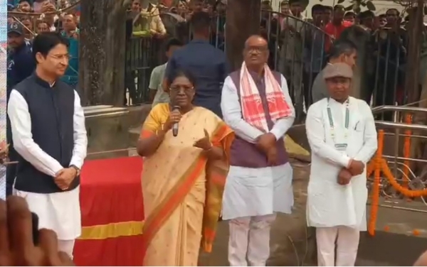 President Draupadi Murmu