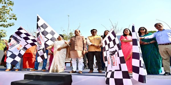 Nari Shakti Roars on Wheels: Birla Flags Off All-Women Bike Rally