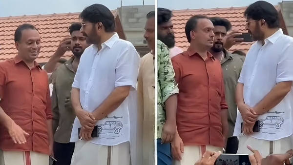 Mamootty with Wayanad CPM dt secretary Rafeek