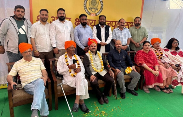 Shamsher Singh Charak appointed President of Rajput Sabha