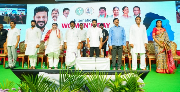 Women Journalists Inspire Society Through Truth and Integrity: Revanth Reddy at Praja Bhavan Women’s Day Event.