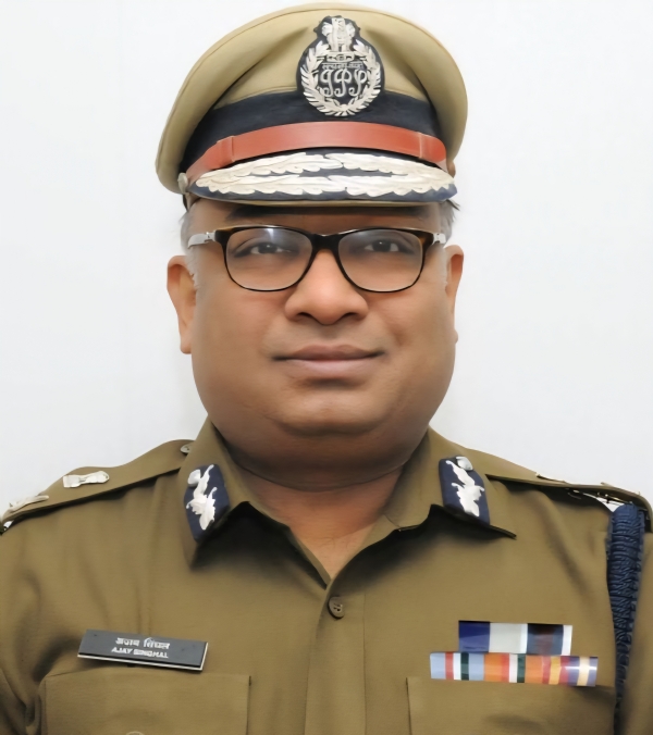 Director General of Police Ajay Singhal.
