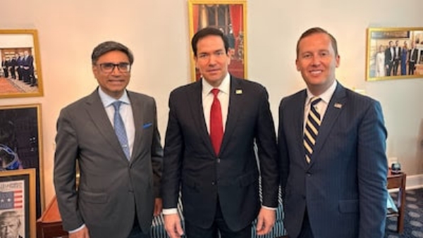 Vikram Misri Holds Key Talks with Marco Rubio at White House