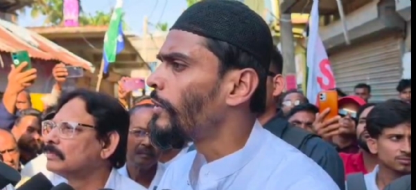 Naushad Siddiqui in the road show Naushad Siddiqui in the road show