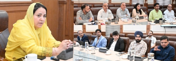 Sakeena Itoo Reviews Proposed AI Initiatives Of IIT Jammu For Reforms In School Education, Health Sectors
