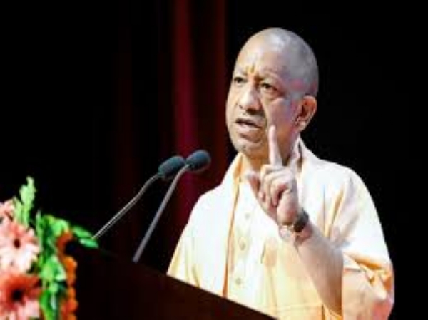Adityanath addressed a public gathering in Saharanpur Adityanath addressed a public gathering in Saharanpur