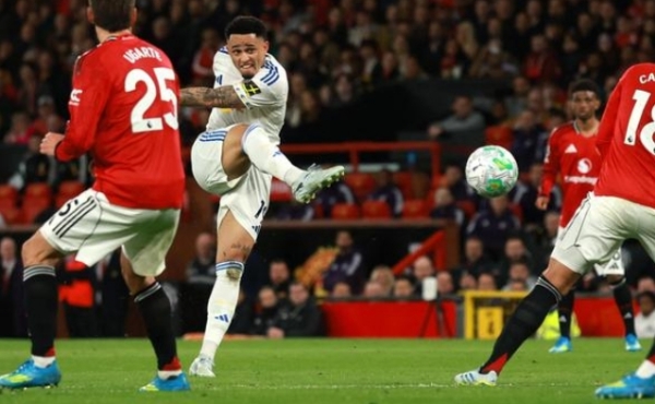Okafor Double Ends Leeds United’s 45-Year Wait at Old Trafford