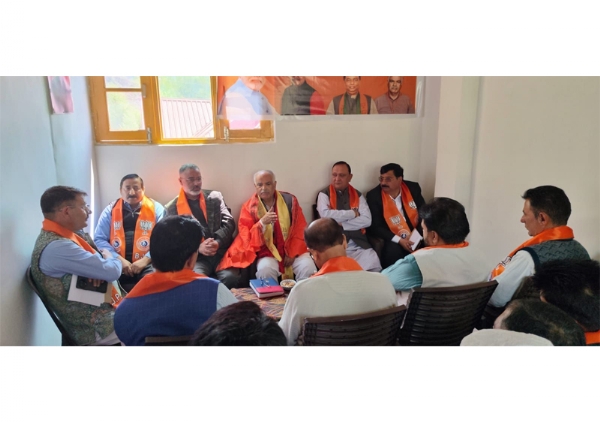 Koul reviews party programmes, pushes for team building, mass contact Koul reviews party programmes, pushes for team building, mass contact