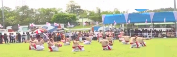 खारघुली खेल मैदान में रंगाली बिहू कार्यक्रम। खारघुली खेल मैदान में रंगाली बिहू कार्यक्रम।